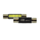 Led лампа в солнцезащитные козырьки, зеркала SV7 (C5W) 9-4014 28-29mm 12V Белый 7000K